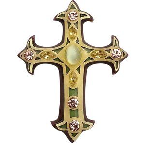 Lucinda Maltese Cross Pendant Brooch